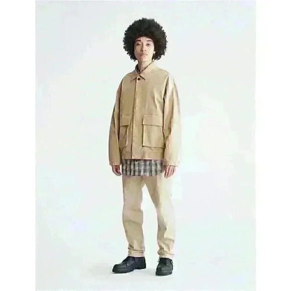 NEW! Calvin Klein Men's XXL Khakis Twill Double Pocket Jacket NWT $148 - Picture 4 of 4